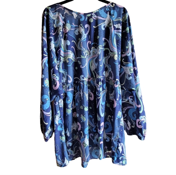 Daisy Street Dresses & Skirts - Daisy Street Bold Galaxy Print Dress